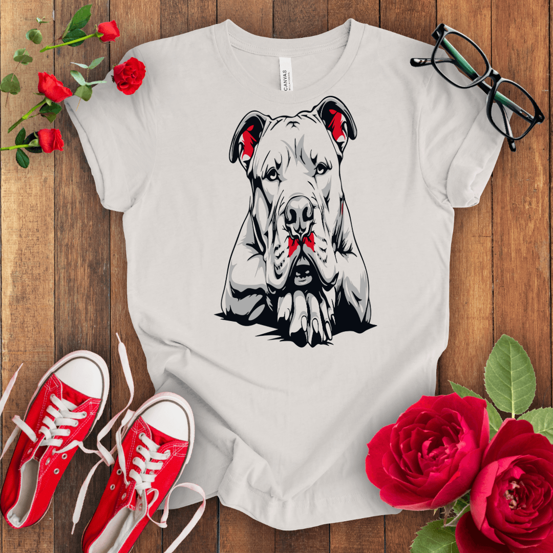 Fluffy Tail Wag Dog T-shirt - STYLISHOUR