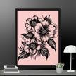 Flower Framed canvas - STYLISHOUR