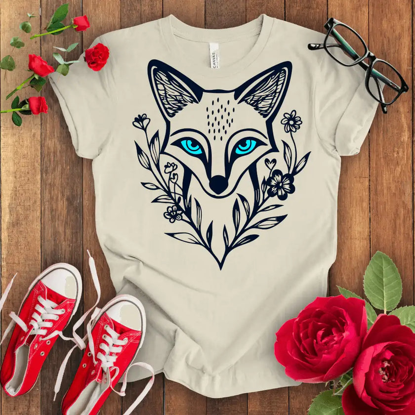 Fox T-shirt: Adorable and Cute Design - STYLISHOUR