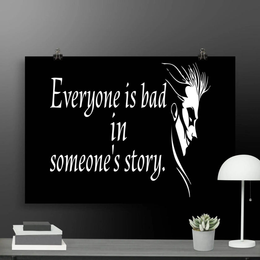 Everyone is Bad Poster - STYLISHOUR