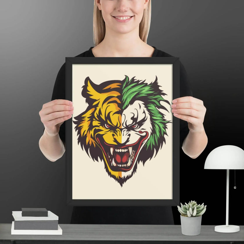 Jungle Madness Framed poster - STYLISHOUR