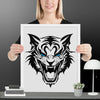 Fierce Fusion Wall Art Framed poster - STYLISHOUR