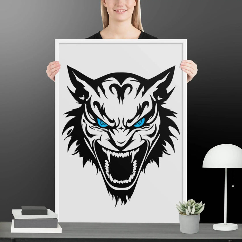 Jungle Madness Wall Art Framed poster - STYLISHOUR