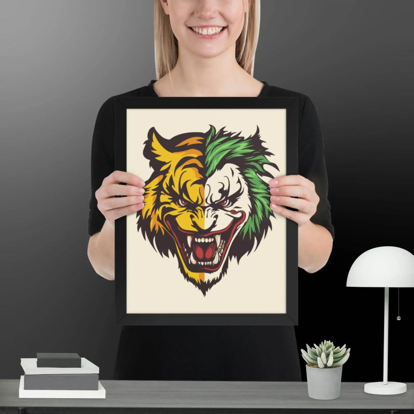 Jungle Madness Framed poster - STYLISHOUR