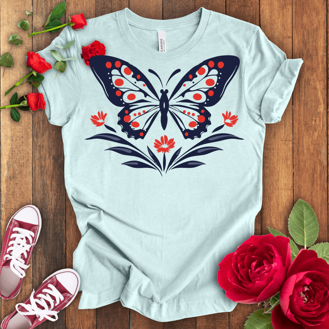 Wings of Wonder Butterfly T-shirt - STYLISHOUR