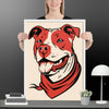 Red Dog Framed matte paper poster - STYLISHOUR