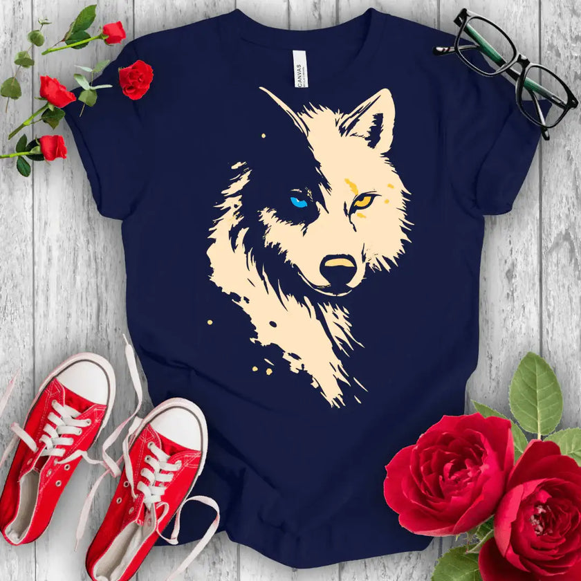 Shadow Wolf Tee - Embrace the Call - STYLISHOUR