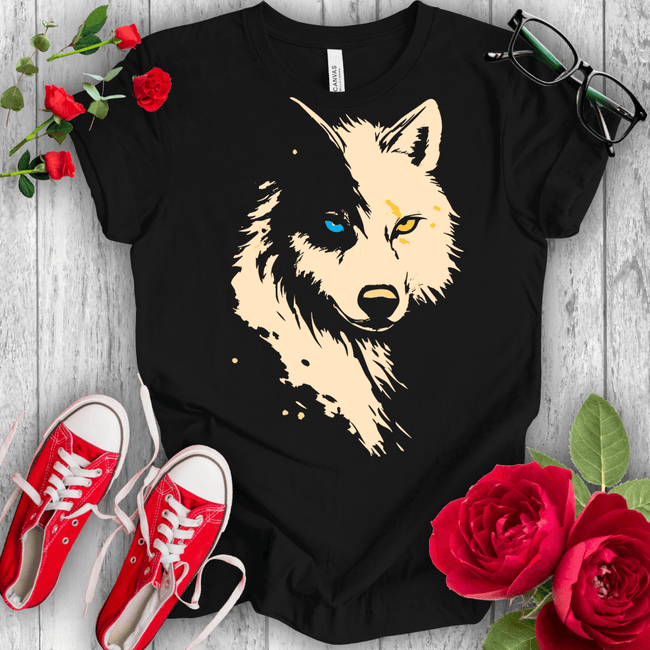 Call of Shadows Wolf T-shirt - STYLISHOUR