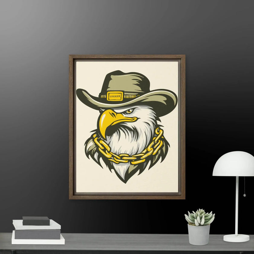 Boss Eagle Framed canvas - STYLISHOUR