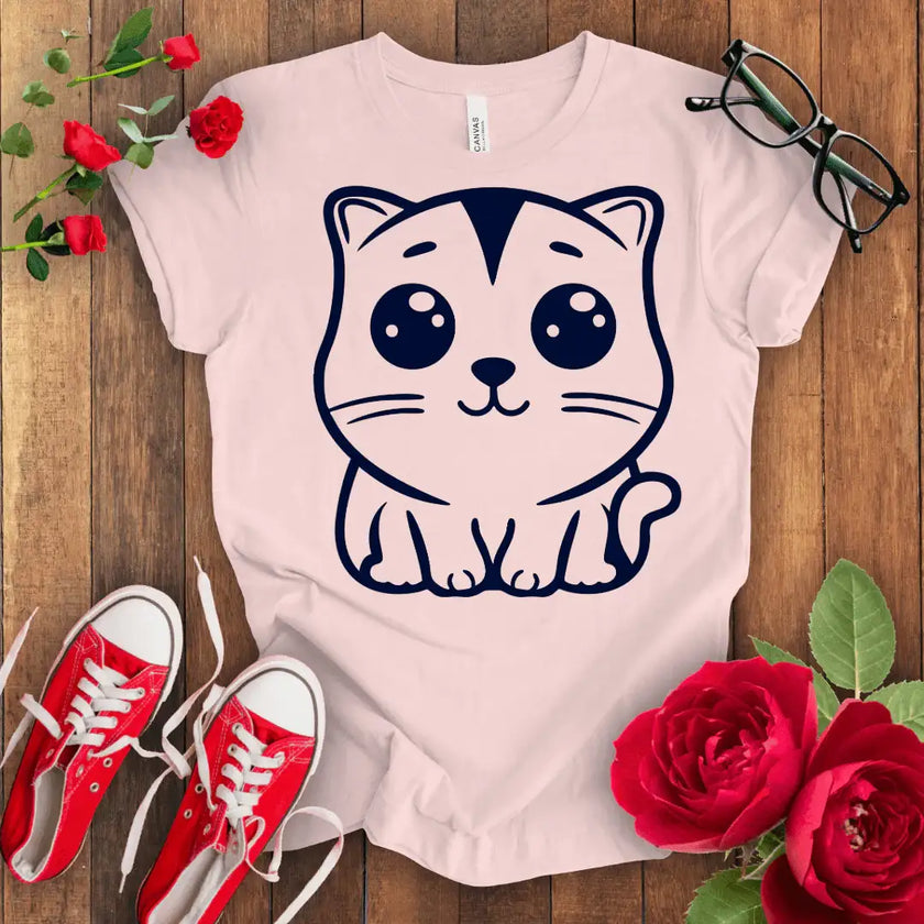 Royal Purr Empress Kitty T-shirt - STYLISHOUR