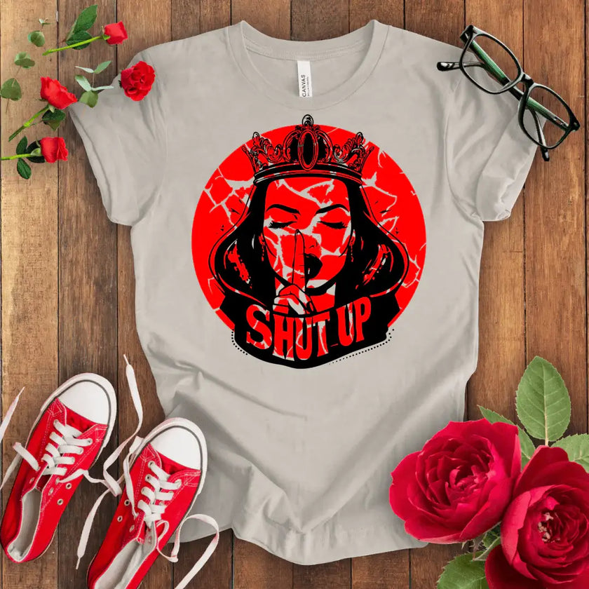 Queen Red Tee: Make a Statement with Style! - STYLISHOUR