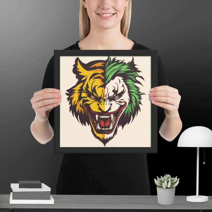 Jungle Madness Framed poster - STYLISHOUR