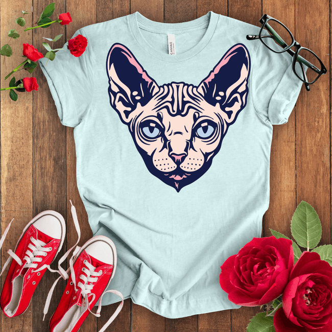 Suspicious Cute Cat T-shirt - STYLISHOUR