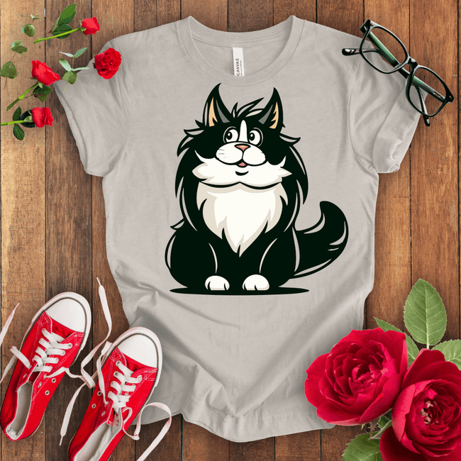 Cute Meow Vibes T-shirt - STYLISHOUR