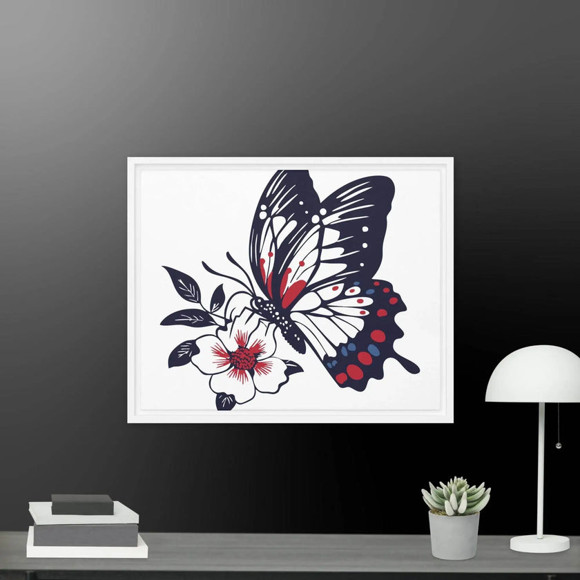 Adorable Butterfly Framed canvas - STYLISHOUR