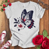 Fluttering Garden Magic Butterfly T-shirt - STYLISHOUR