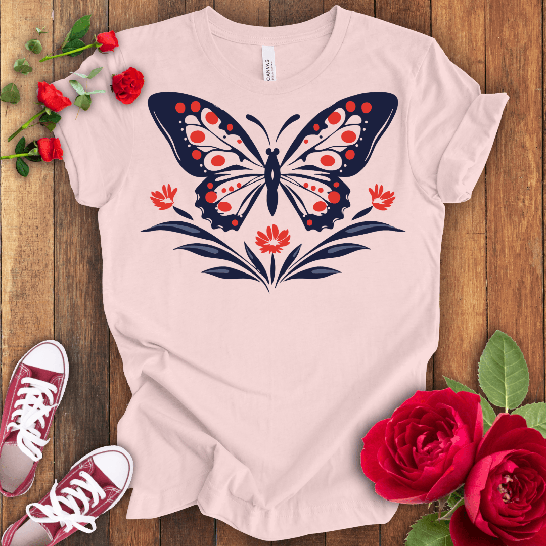 Wings of Wonder Butterfly T-shirt - STYLISHOUR