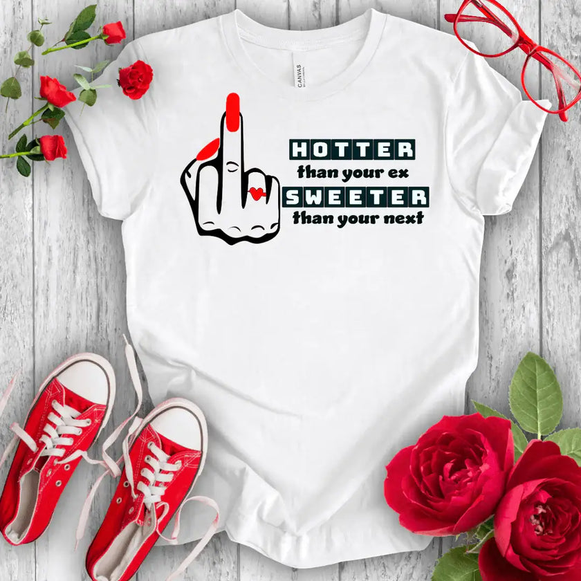 Hotter than Sweeter T-shirt - STYLISHOUR