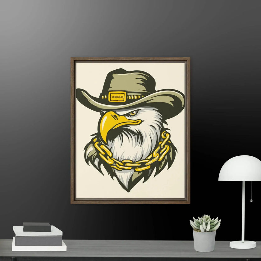 Boss Eagle Framed canvas - STYLISHOUR