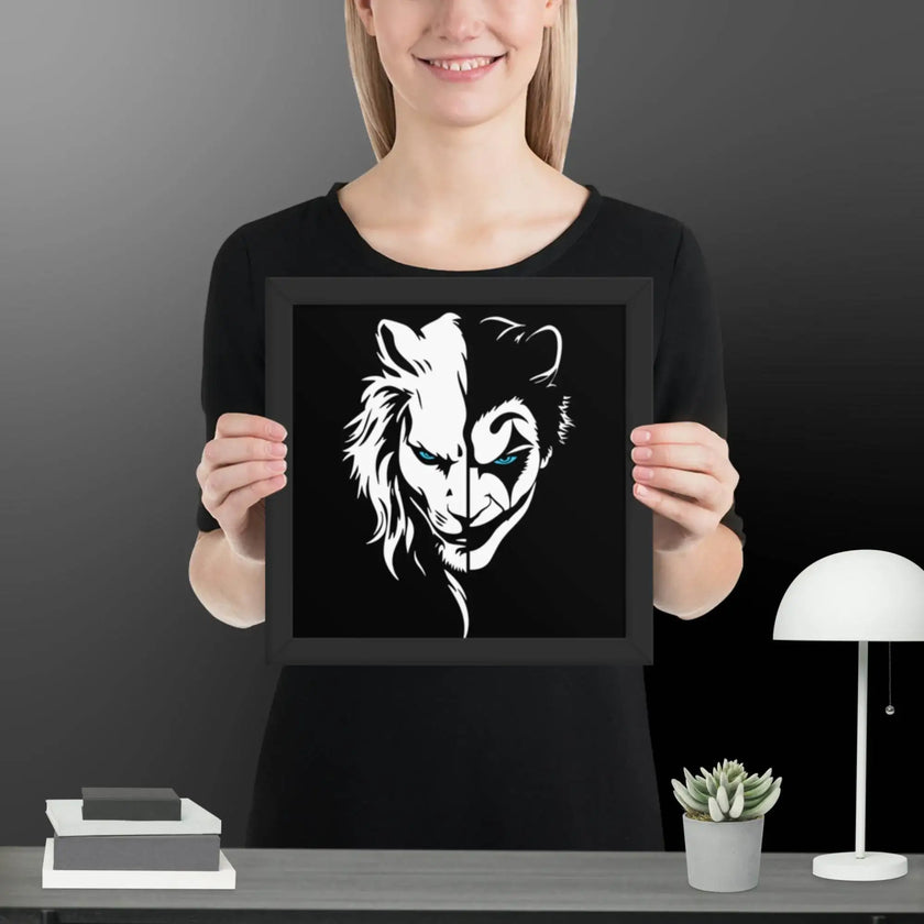 Predator of Punchlines Framed poster - STYLISHOUR