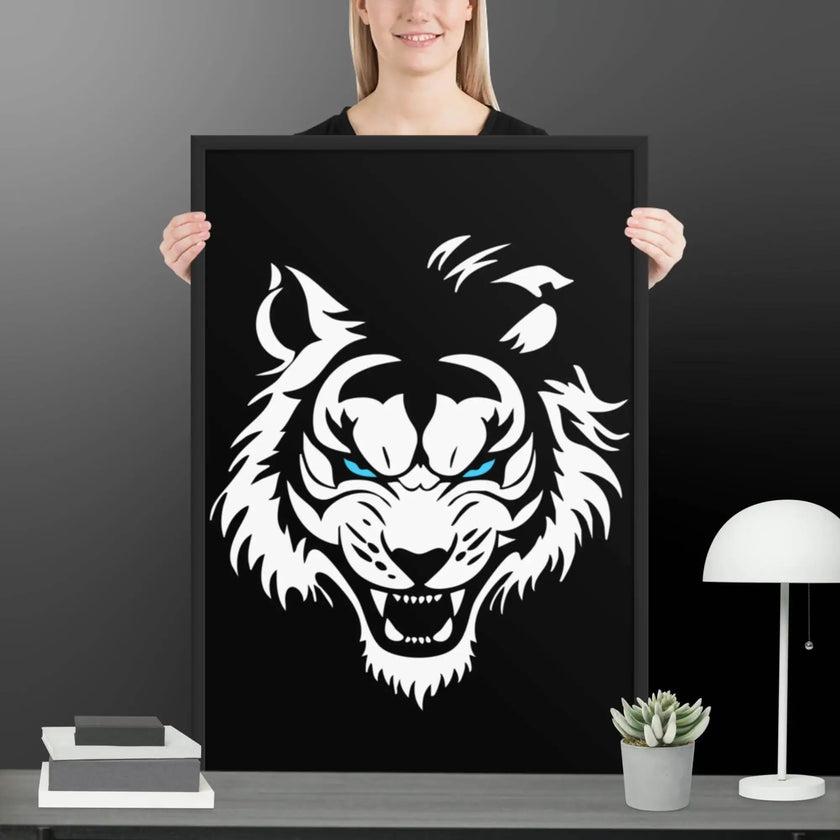 Fusion of Beast and Madness Framed poster - STYLISHOUR