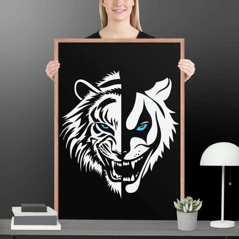 Laugh of the Wild Framed poster - STYLISHOUR