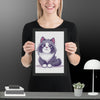 Cute Cat Framed matte paper poster - STYLISHOUR