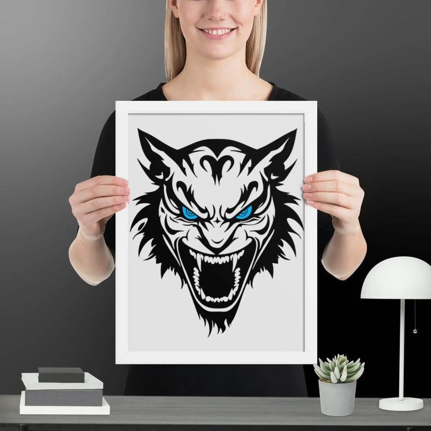 Jungle Madness Wall Art Framed poster - STYLISHOUR