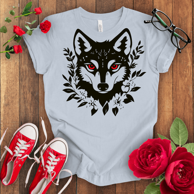 Red Eye Wolf T-shirt - STYLISHOUR