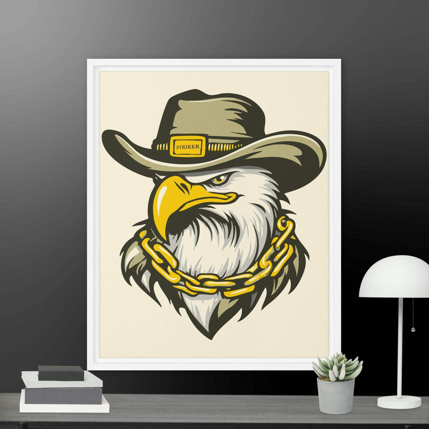 Boss Eagle Framed canvas - STYLISHOUR