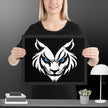 Feral Grin Wall Art Framed poster - STYLISHOUR