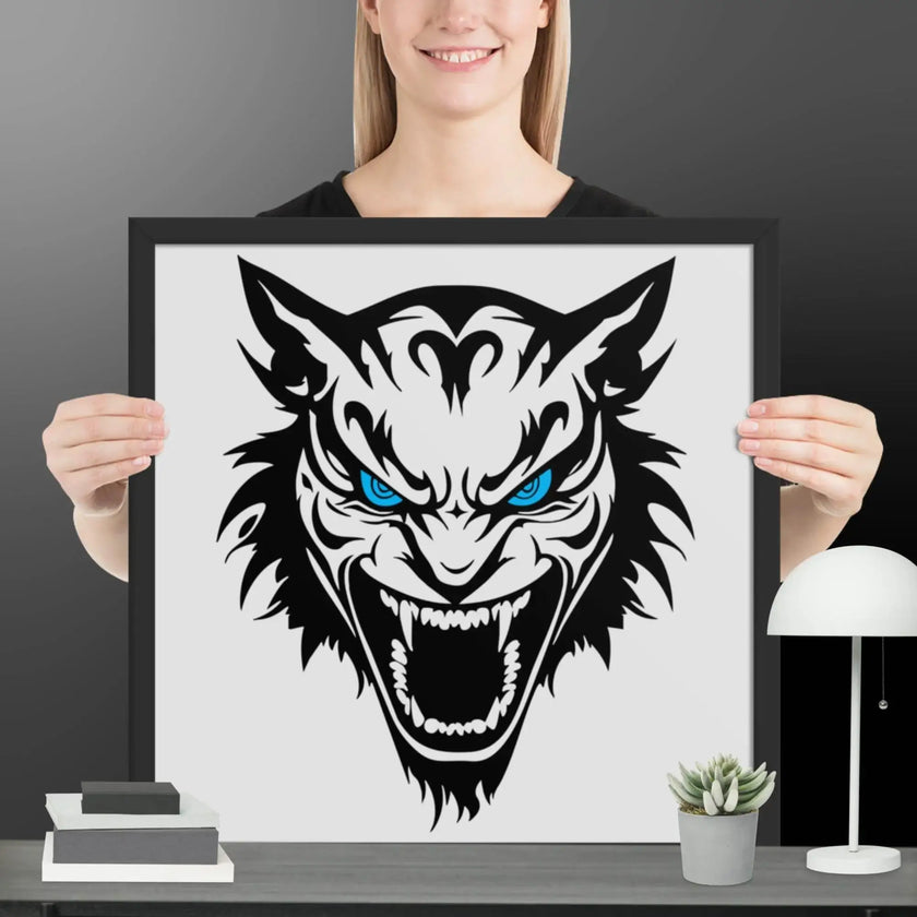 Jungle Madness Wall Art Framed poster - STYLISHOUR