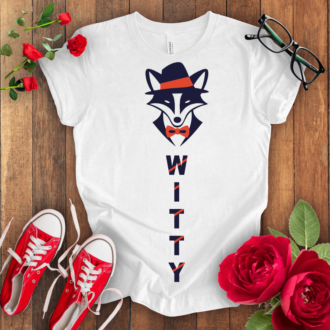 Cute Witty Fox T-shirt - STYLISHOUR