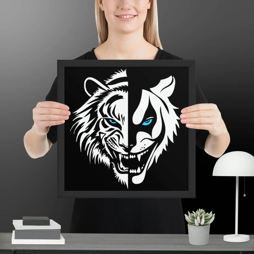 Laugh of the Wild Framed poster - STYLISHOUR