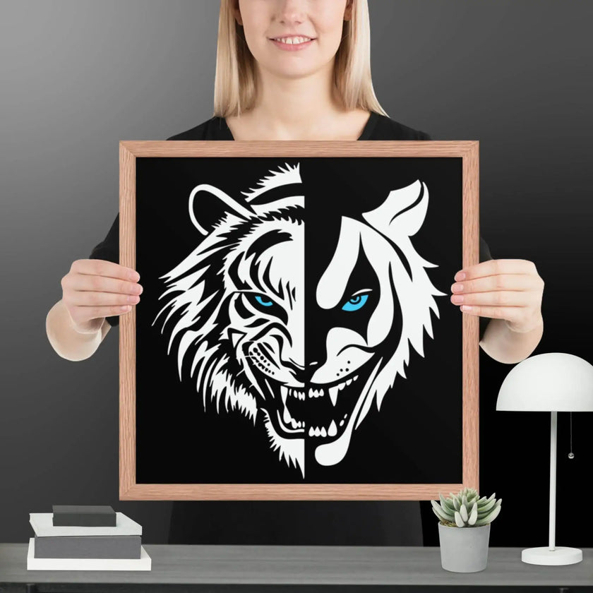 Laugh of the Wild Framed poster - STYLISHOUR