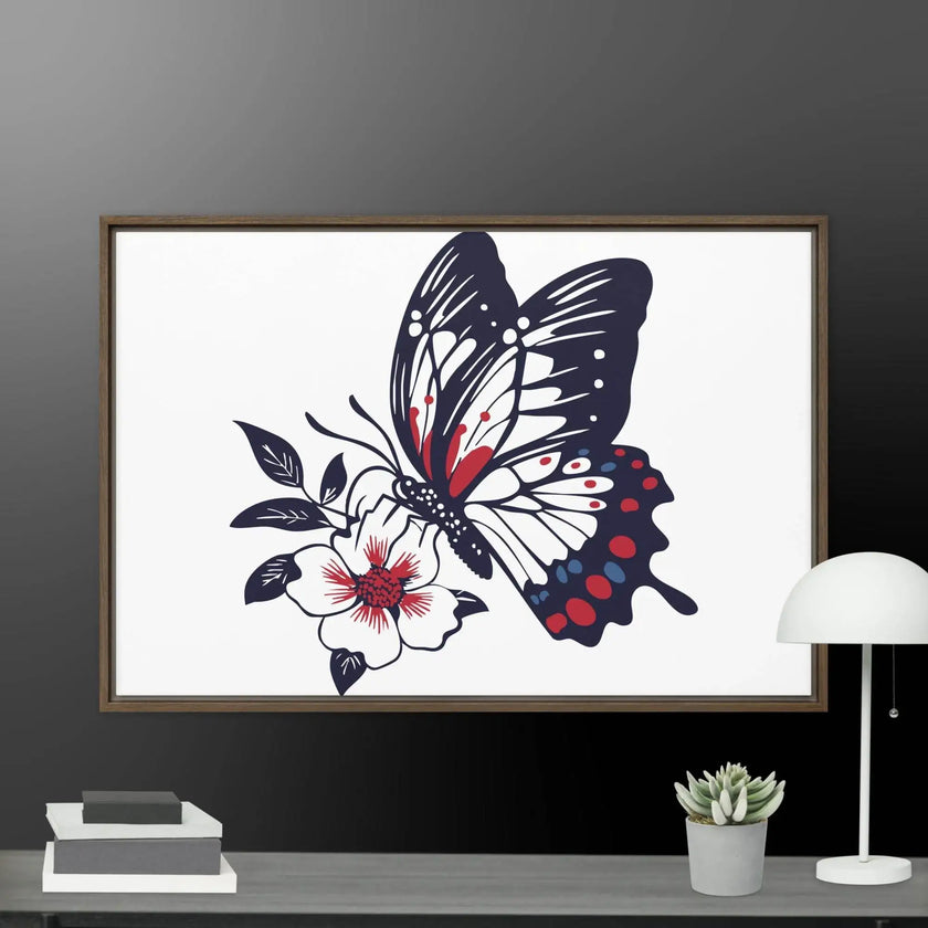 Adorable Butterfly Framed canvas - STYLISHOUR