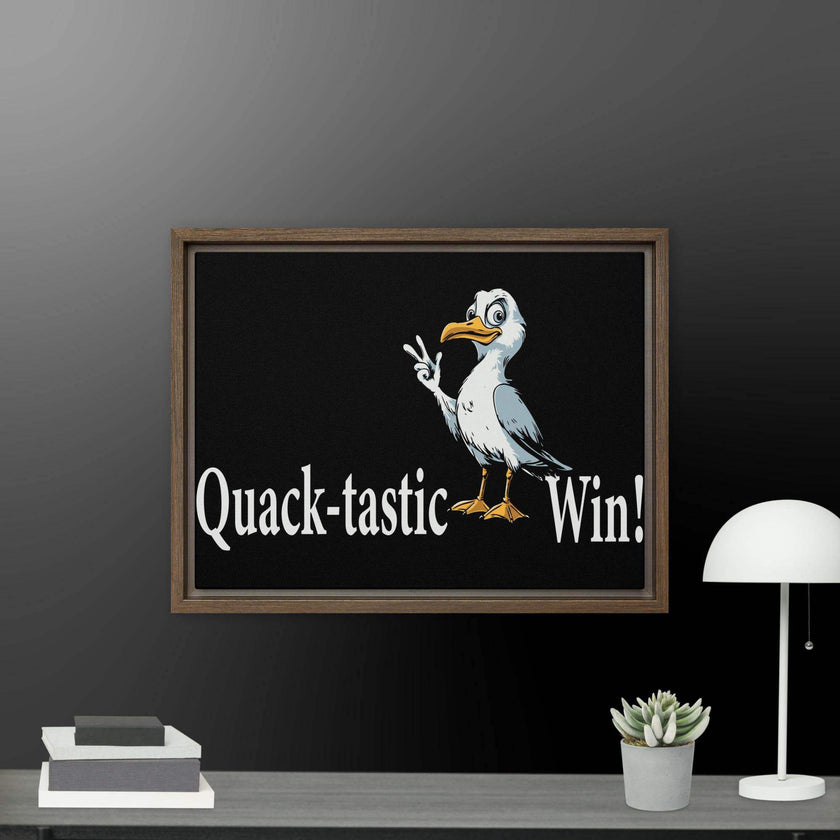 Fantastic Win Framed canvas - STYLISHOUR