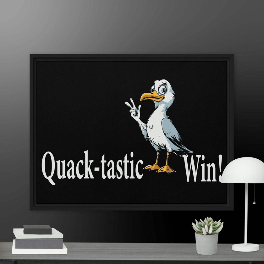 Fantastic Win Framed canvas - STYLISHOUR