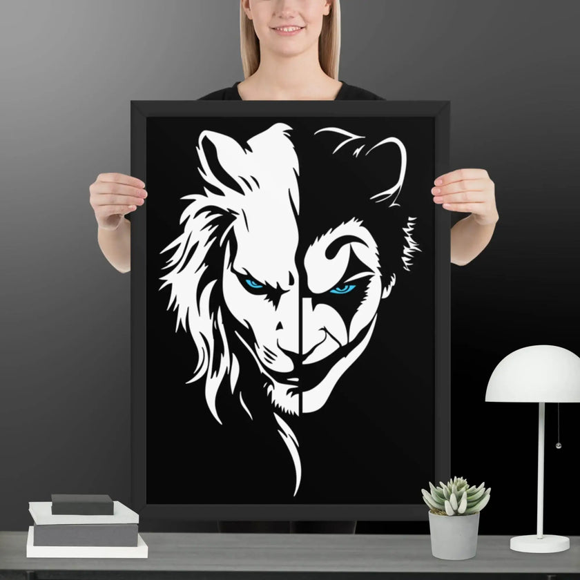 Predator of Punchlines Framed poster - STYLISHOUR