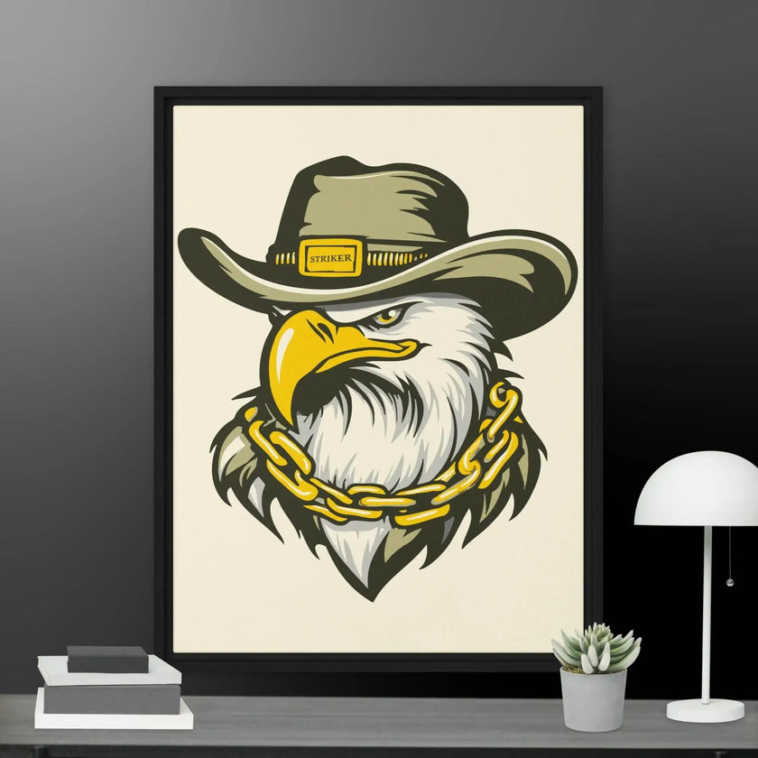 Boss Eagle Framed canvas - STYLISHOUR