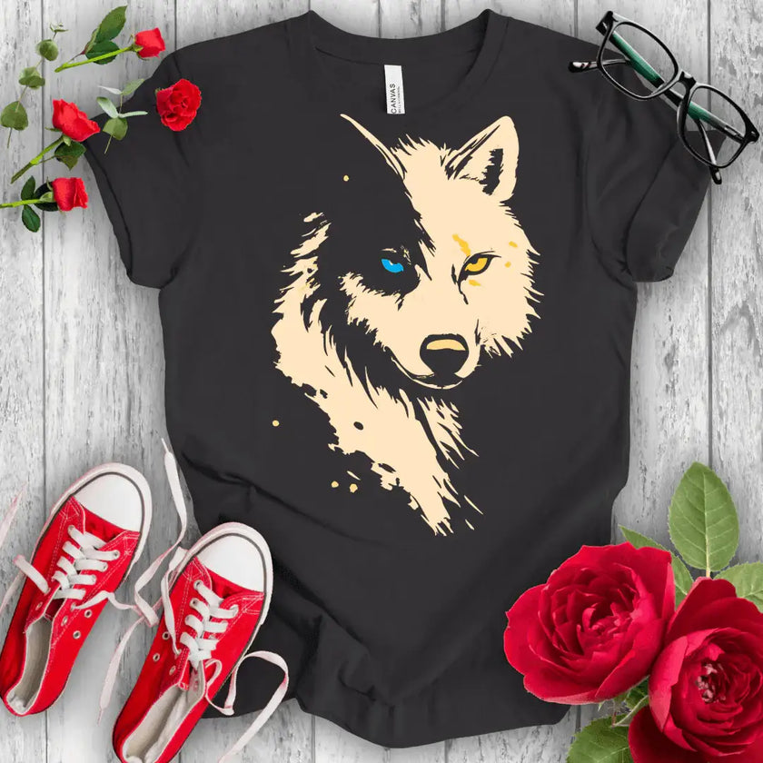 Shadow Wolf Tee - Embrace the Call - STYLISHOUR