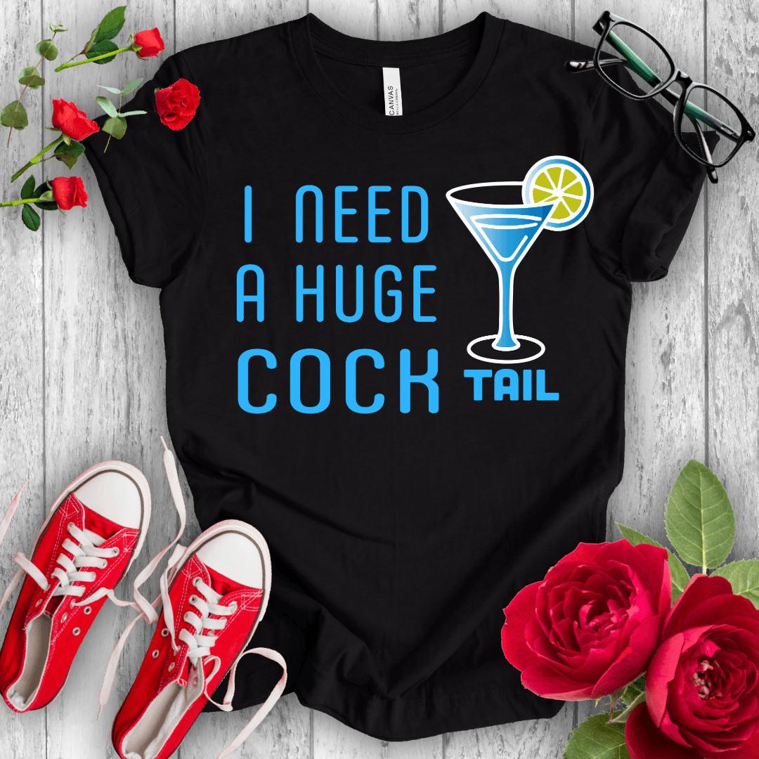 I need a huge cocktail premium tee - STYLISHOUR