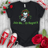 Join Me or Regret It Joker T-shirt - STYLISHOUR