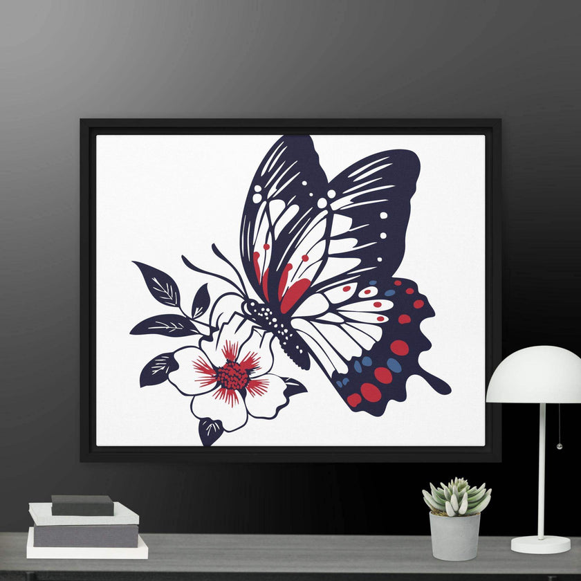 Adorable Butterfly Framed canvas - STYLISHOUR
