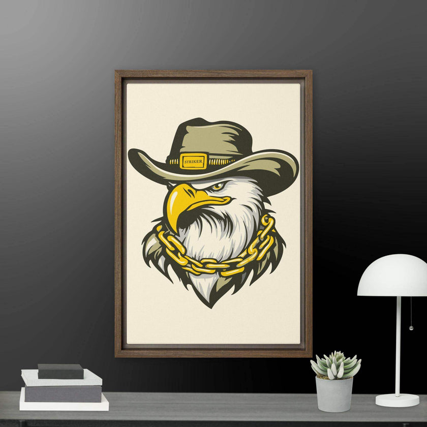 Boss Eagle Framed canvas - STYLISHOUR