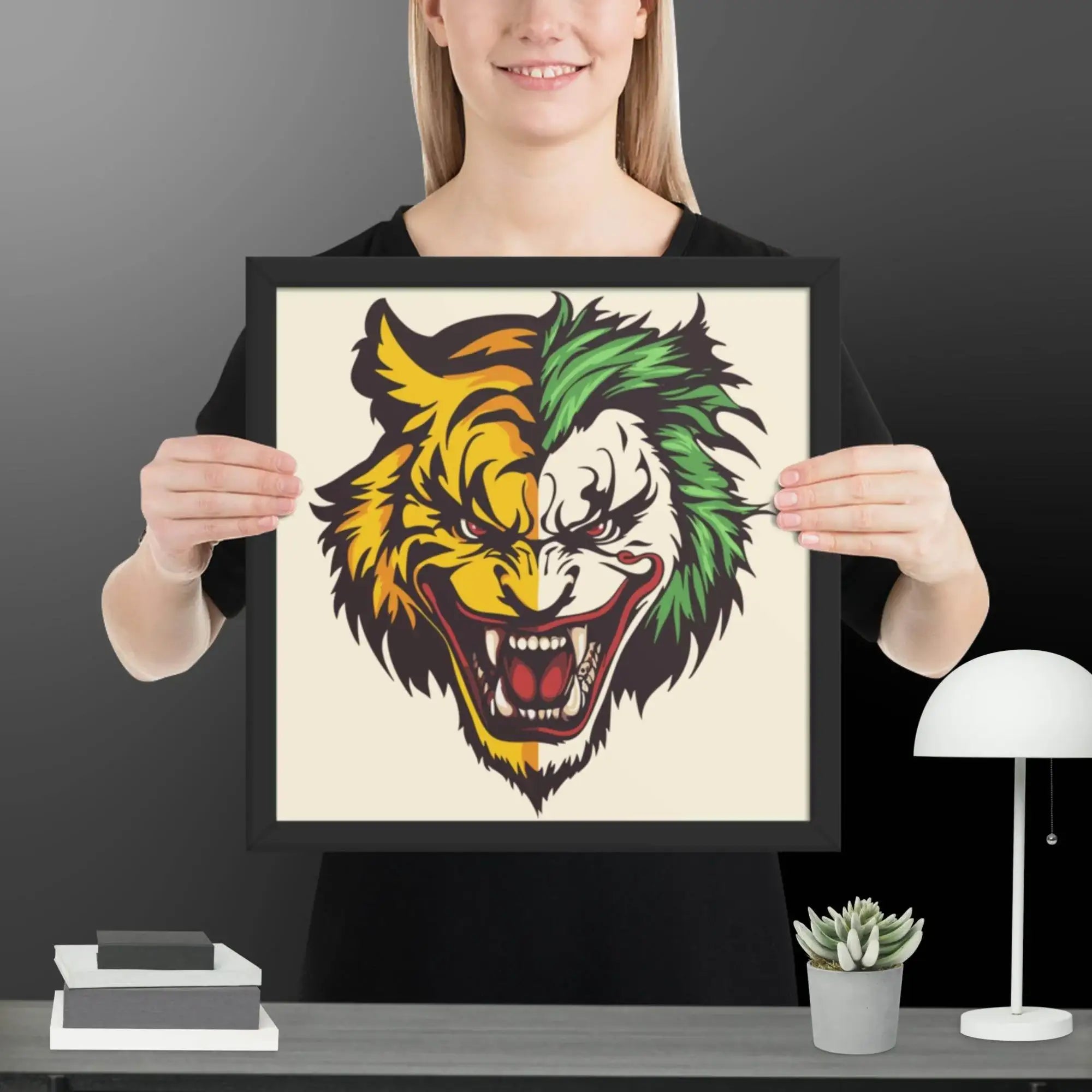 Jungle Madness Framed poster - STYLISHOUR