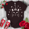 Crowned Kitty Queen T-shirt - STYLISHOUR