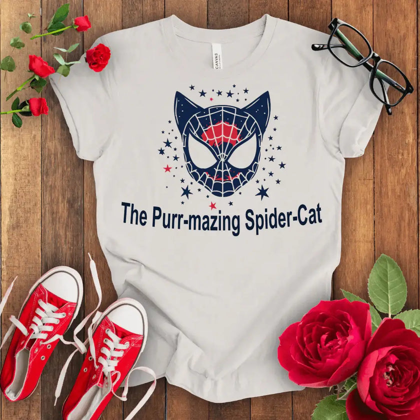 Amazing Spider Cat T-shirt - STYLISHOUR