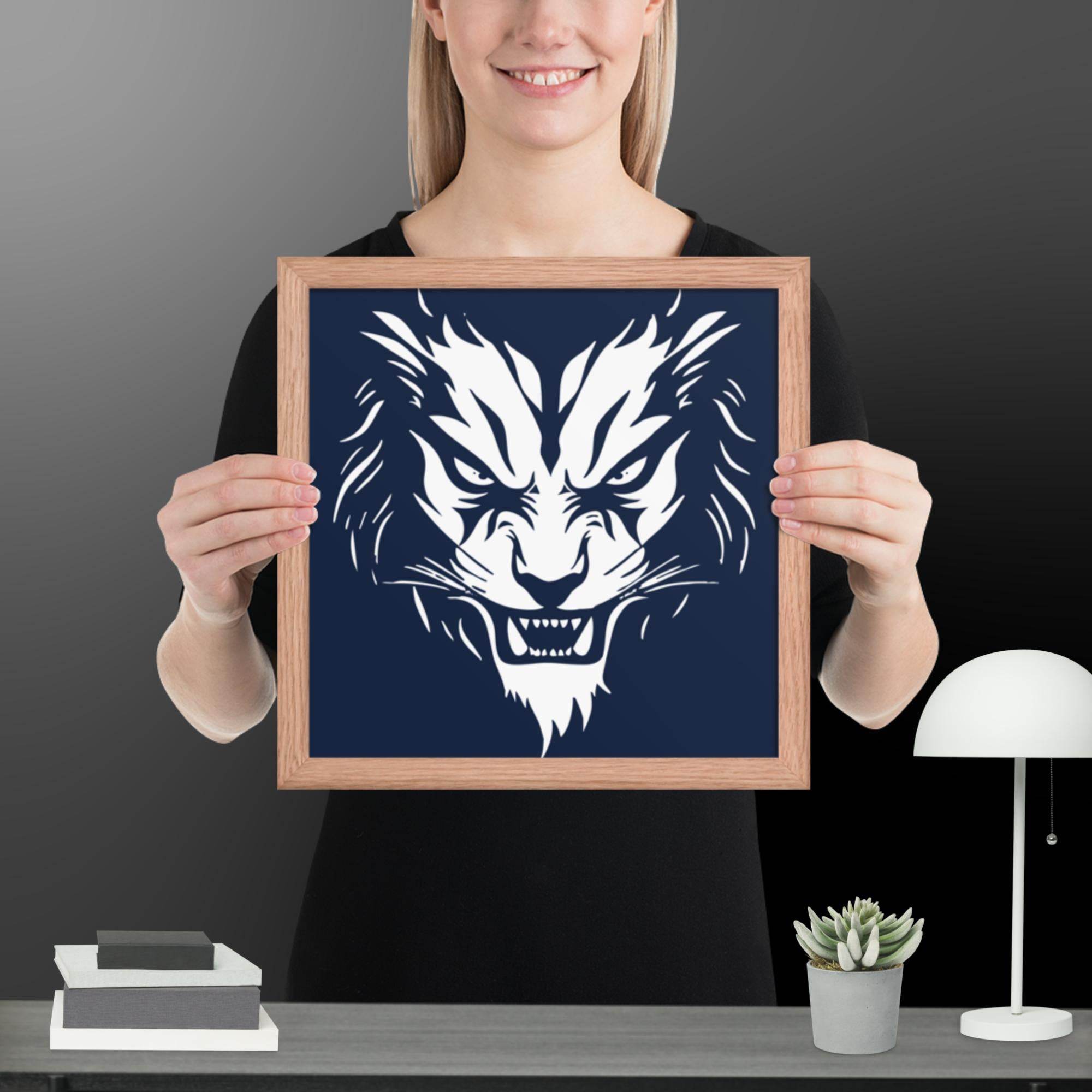 Roaring Madness Framed poster - STYLISHOUR
