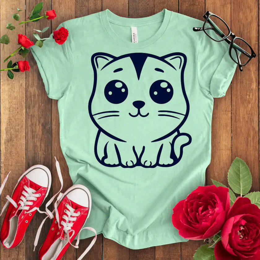 Royal Purr Empress Kitty T-shirt - STYLISHOUR